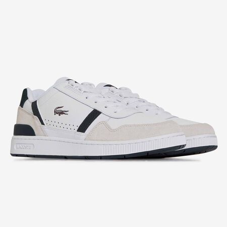 LACOSTE t-clip T-CLIP BIANCO/VERDE UOMO