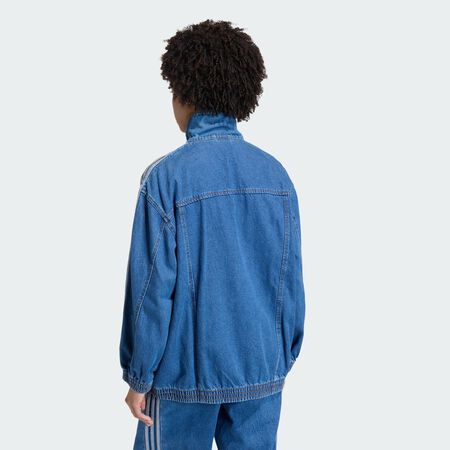 ADIDAS ORIGINALS JACKET FZ FIREBIRD DENIM BLU DONNA