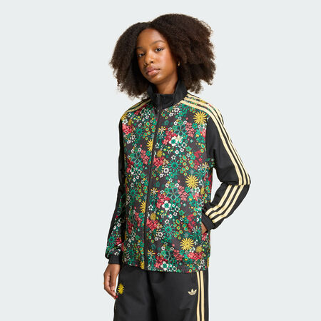 ADIDAS ORIGINALS TRACK TOP LIBERTY NERO/MULTICOLORE RAGAZZO