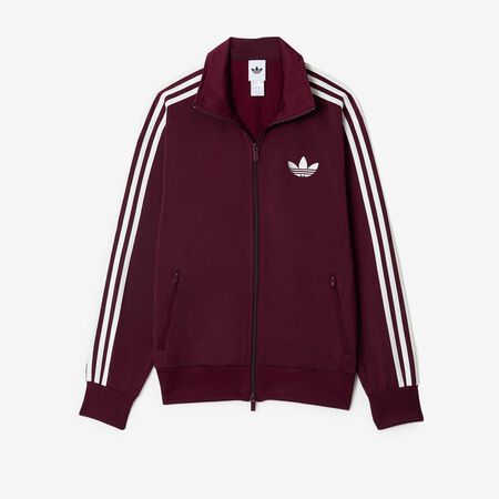 ADIDAS ORIGINALS JACKET FZ FIREBIRD LOOSE BORDEAUX/BIANCO DONNA