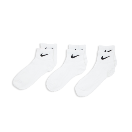 NIKE CALZINI X3 QUARTER BIANCO UNISEX