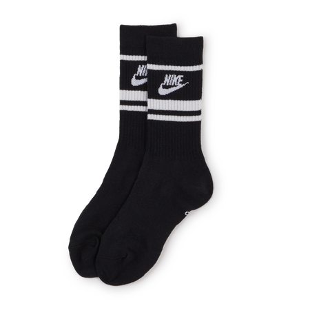 NIKE CALZINI X3 CREW STRIPE NERO/BIANCO UOMO