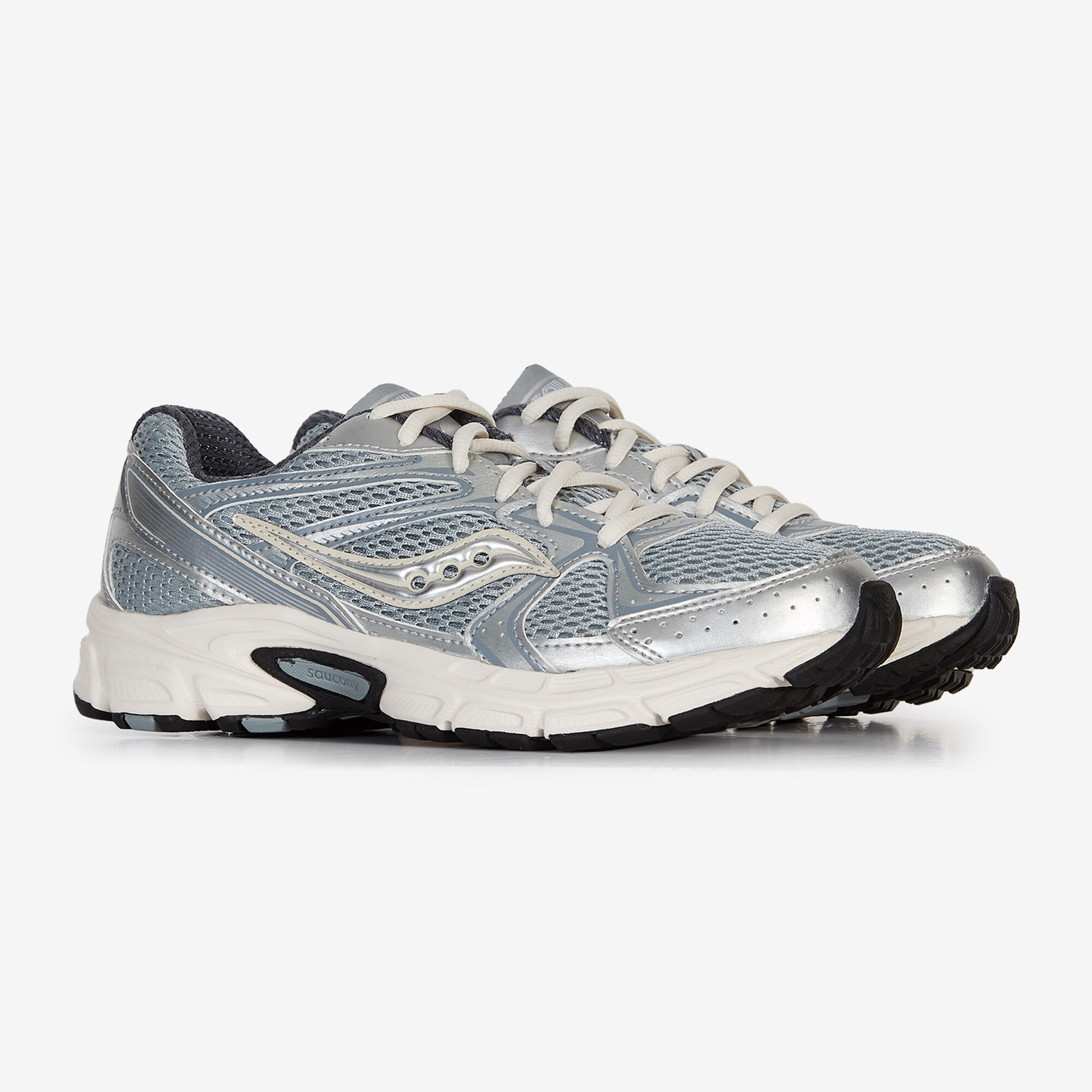 Saucony ARGENTO sneakers scarpe da ginnastica e abbigliamento Courir