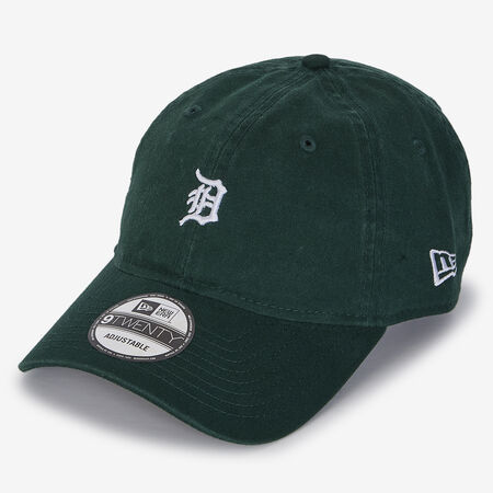 NEW ERA 9TWENTY DETROIT TIGERS MINI WASHED VERDE/BIANCO UOMO