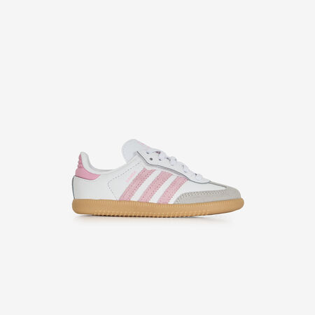ADIDAS ORIGINALS samba SAMBA OG EL BIANCO/ROSA NEONATO