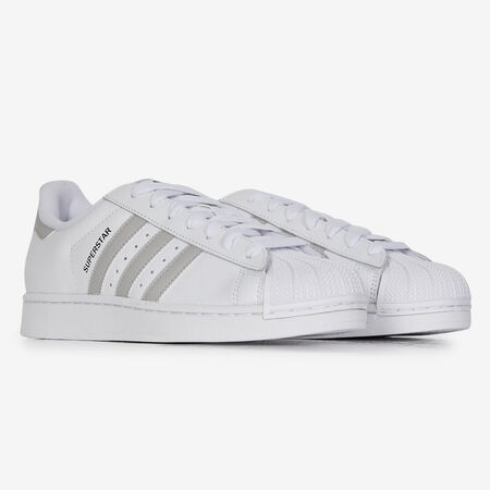 ADIDAS ORIGINALS superstar SUPERSTAR II BIANCO/GRIGIO UOMO
