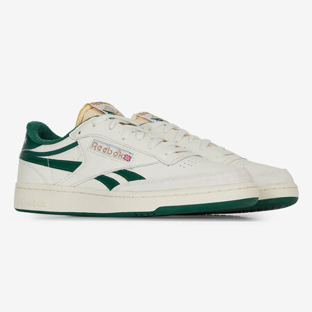 REEBOK club c CLUB C REVENGE SUEDE BIANCO/VERDE UOMO