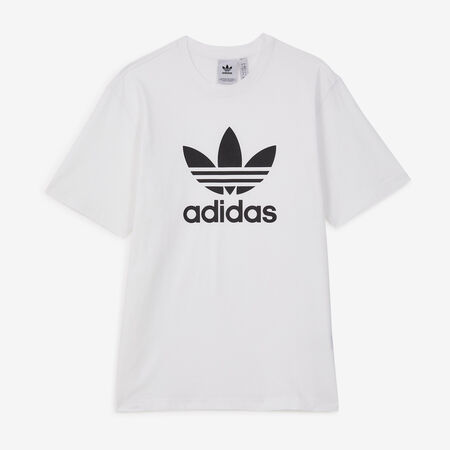 ADIDAS ORIGINALS TEE SHIRT TREFOIL BIANCO UOMO