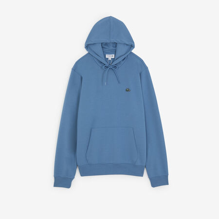 LACOSTE HOODIE CLASSIC LOGO SL BLU/VERDE UOMO