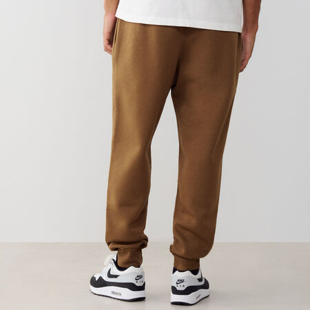 NIKE PANT JOGGER CLUB MARRONE/BIANCO UOMO
