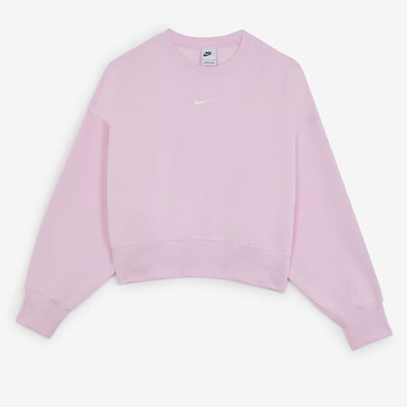 NIKE SWEAT CREW PHOENIX OVERSIZED ROSA UOMO