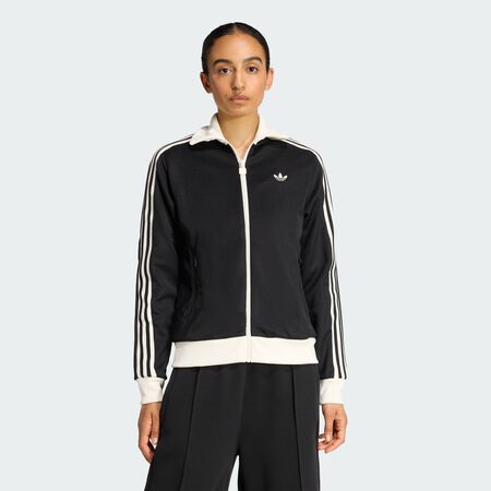 ADIDAS ORIGINALS JACKET FZ CLASSIC NERO/ECRU DONNA