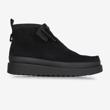 CLARKS WALLABEE FTR 2 HI NERO UOMO