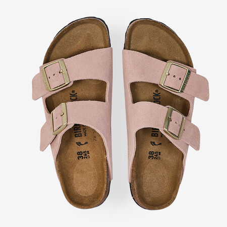 BIRKENSTOCK arizona ARIZONA SUEDE LIGHT ROSE ROSA DONNA