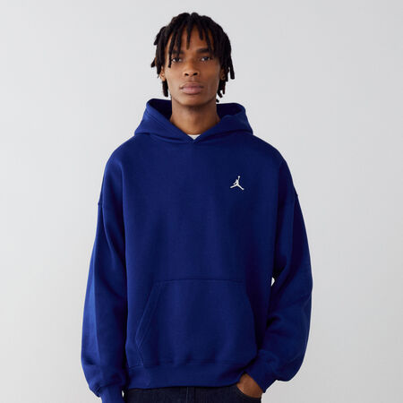 JORDAN HOODIE BROOKLYN OVERSIZED BLU SCURO/BEIGE UOMO