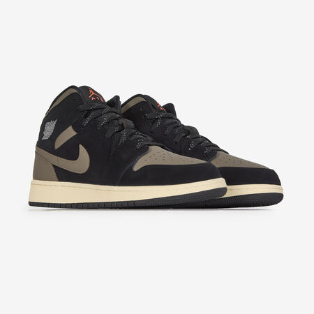 JORDAN air jordan 1 AIR JORDAN 1 MID NERO/MARRONE RAGAZZO