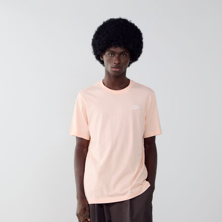NIKE TEE SHIRT CLUB ROSA/BIANCO UOMO