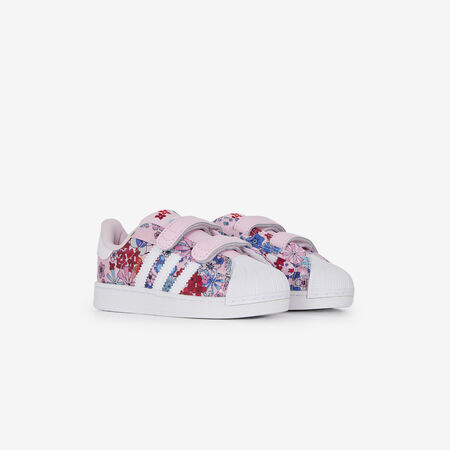 ADIDAS ORIGINALS superstar SUPERSTAR II CF LIBERTY ROSA/BIANCO NEONATO