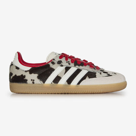 ADIDAS ORIGINALS samba SAMBA OG COW PONY HAIR MARRONE/ROSSO DONNA