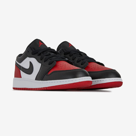JORDAN air jordan 1 AIR JORDAN 1 LOW NOIR/ROUGE RAGAZZO