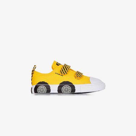 CONVERSE chuck taylor all star CHUCK TAYLOR ALL STAR OX CF CONSTRUCTION GIALLO/NERO NEONATO
