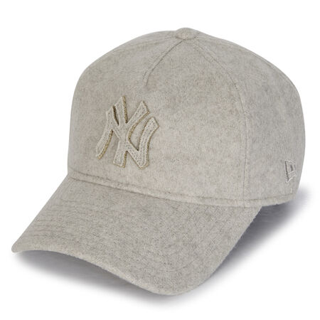 NEW ERA 9TWENTY WOMEN NY MELTON LUXE BEIGE DONNA