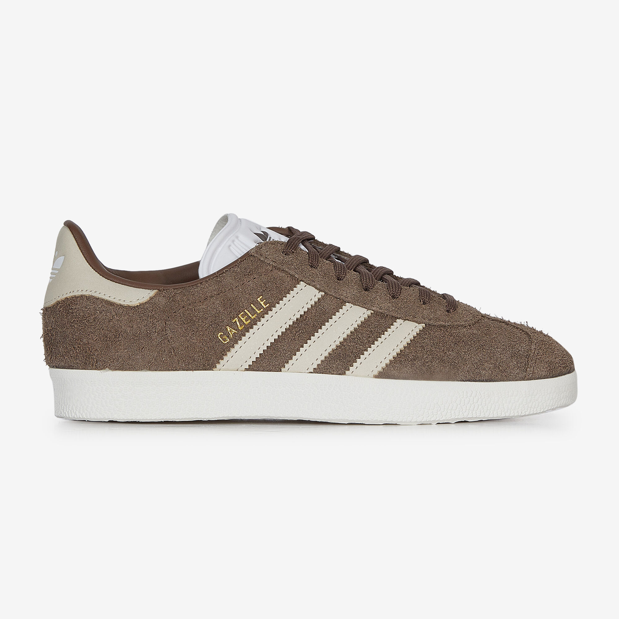 ADIDAS ORIGINALS GAZELLE MARRONE BIANCO SNEAKERS DONNA Courir