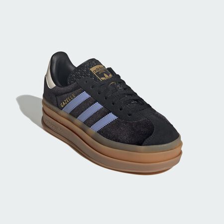 ADIDAS ORIGINALS gazelle GAZELLE BOLD VELVET NERO/BLU RAGAZZO