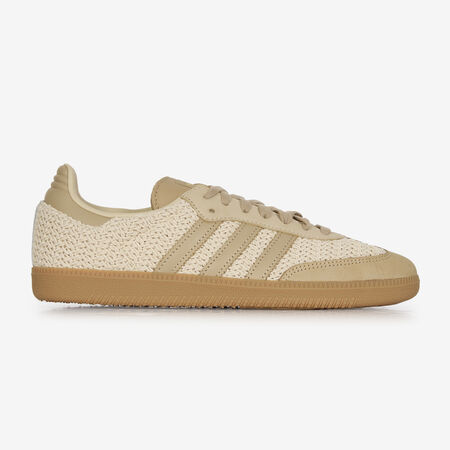 ADIDAS ORIGINALS samba SAMBA OG KNIT BEIGE/MARRONE UOMO