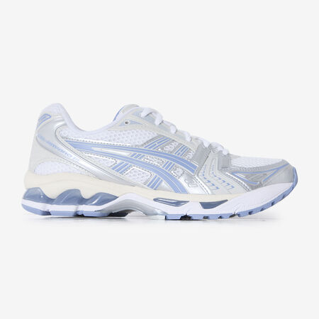 ASICS gel-kayano GEL-KAYANO 14 BLANC/ARGENT/BLEU DONNA