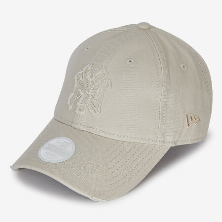 NEW ERA 9TWENTY WOMEN NY DENIM BEIGE UOMO
