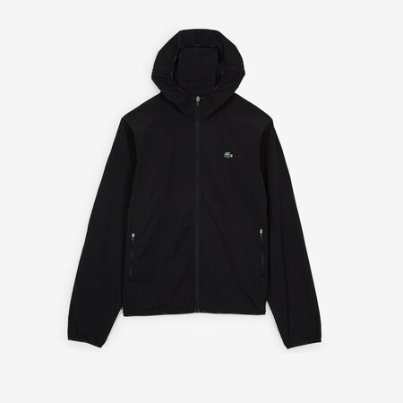 LACOSTE JACKET WINDRUNNER NERO UOMO