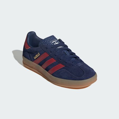 ADIDAS ORIGINALS gazelle GAZELLE INDOOR BLU/ROSSO RAGAZZO