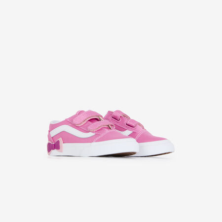 VANS old skool OLD SKOOL BOW V ROSA/BIANCO NEONATO