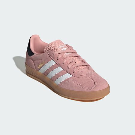 ADIDAS ORIGINALS gazelle GAZELLE INDOOR ROSA/BIANCO RAGAZZO