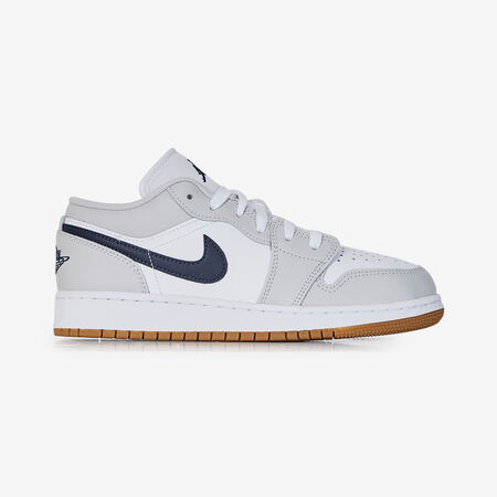 JORDAN AIR JORDAN 1 LOW BIANCO/GRIGIO RAGAZZO