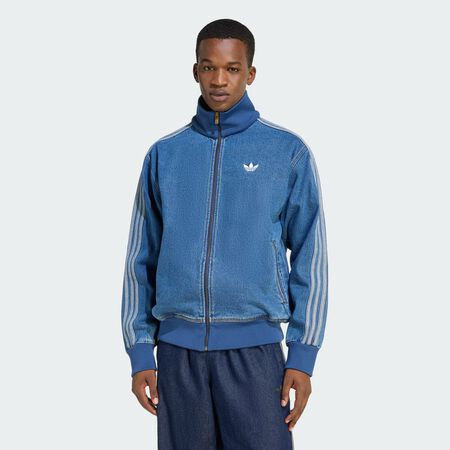 ADIDAS ORIGINALS JACKET FZ FIREBIRD DENIM BLU UOMO