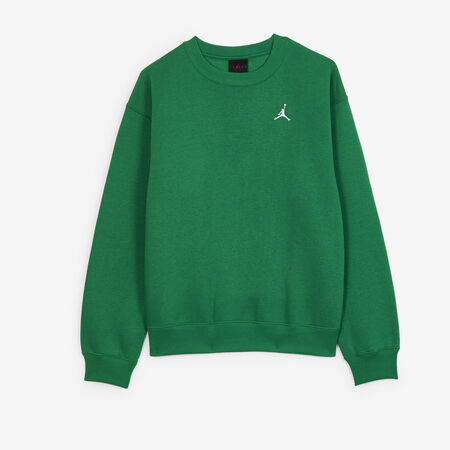 JORDAN SWEAT CREW BROOKLYN VERDE/BIANCO DONNA