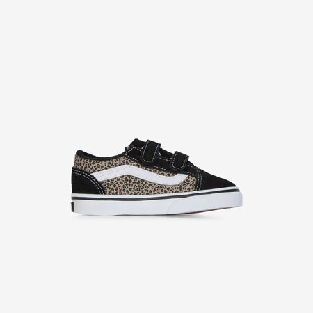 VANS old skool OLD SKOOL V NERO/LEOPARDO NEONATO