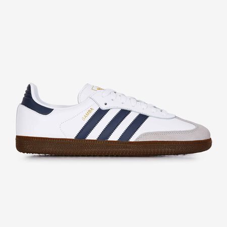 ADIDAS ORIGINALS samba SAMBA OG BIANCO/BLU SCURO UOMO