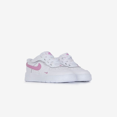 NIKE air force 1 AIR FORCE 1 LOW MINI SWOOSH BIANCO/ROSA NEONATO
