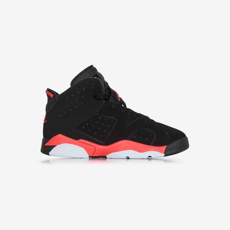 JORDAN AIR JORDAN 6 NERO/ROSSO BAMBINO