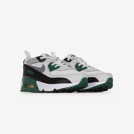 NIKE AIR MAX 90 CF BIANCO/VERDE BAMBINO