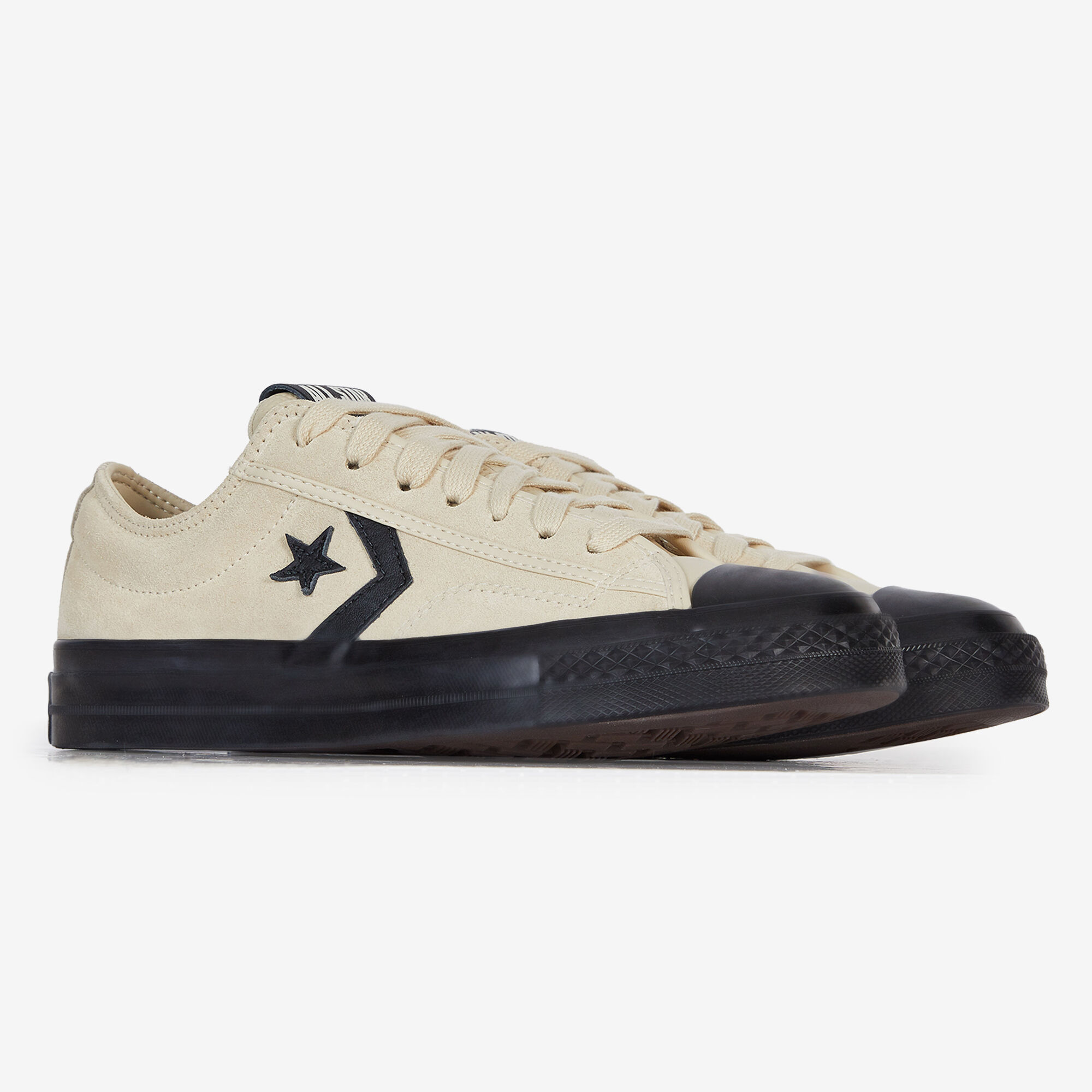 CONVERSE STAR PLAYER 76 BEIGE NERO SNEAKERS UOMO Courir
