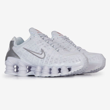 NIKE shox SHOX TL BLANC/ARGENT DONNA