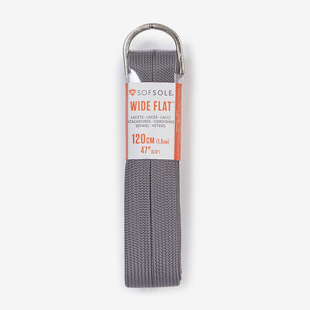 SOFSOLE LACET PLAT LARGE 120CM GRIGIO UNISEX