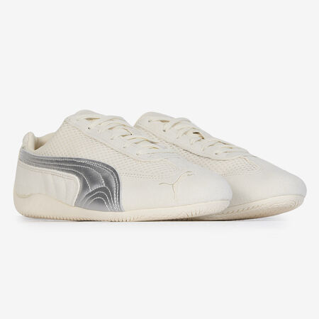 PUMA SPEEDCAT PREMIUM METALLIC BIANCO DONNA