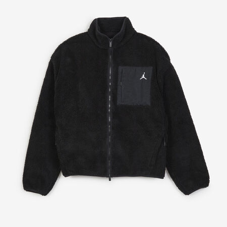 JORDAN JACKET FZ MJ SHERPA NERO/BIANCO UOMO