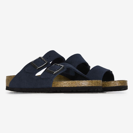 BIRKENSTOCK ARIZONA SUEDE NEW NAVY BLU SCURO UOMO