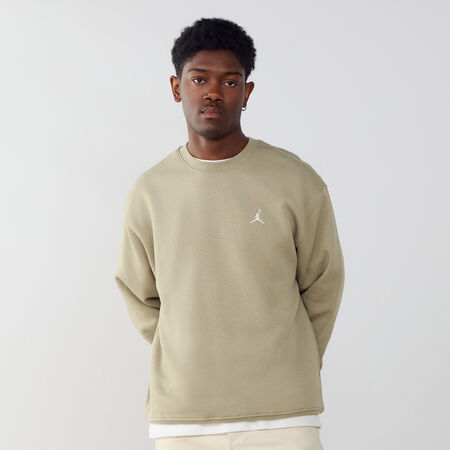JORDAN SWEAT CREW BROOKLYN BEIGE/BIANCO UOMO
